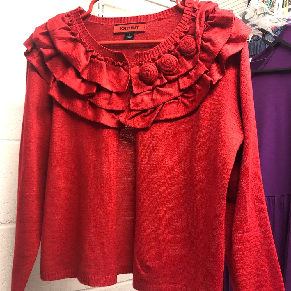 ❤️Red Cardigan❣️